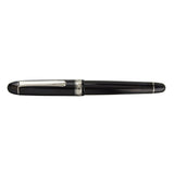 Platinum 3776 Century #1 Black Music Pen Rhodium