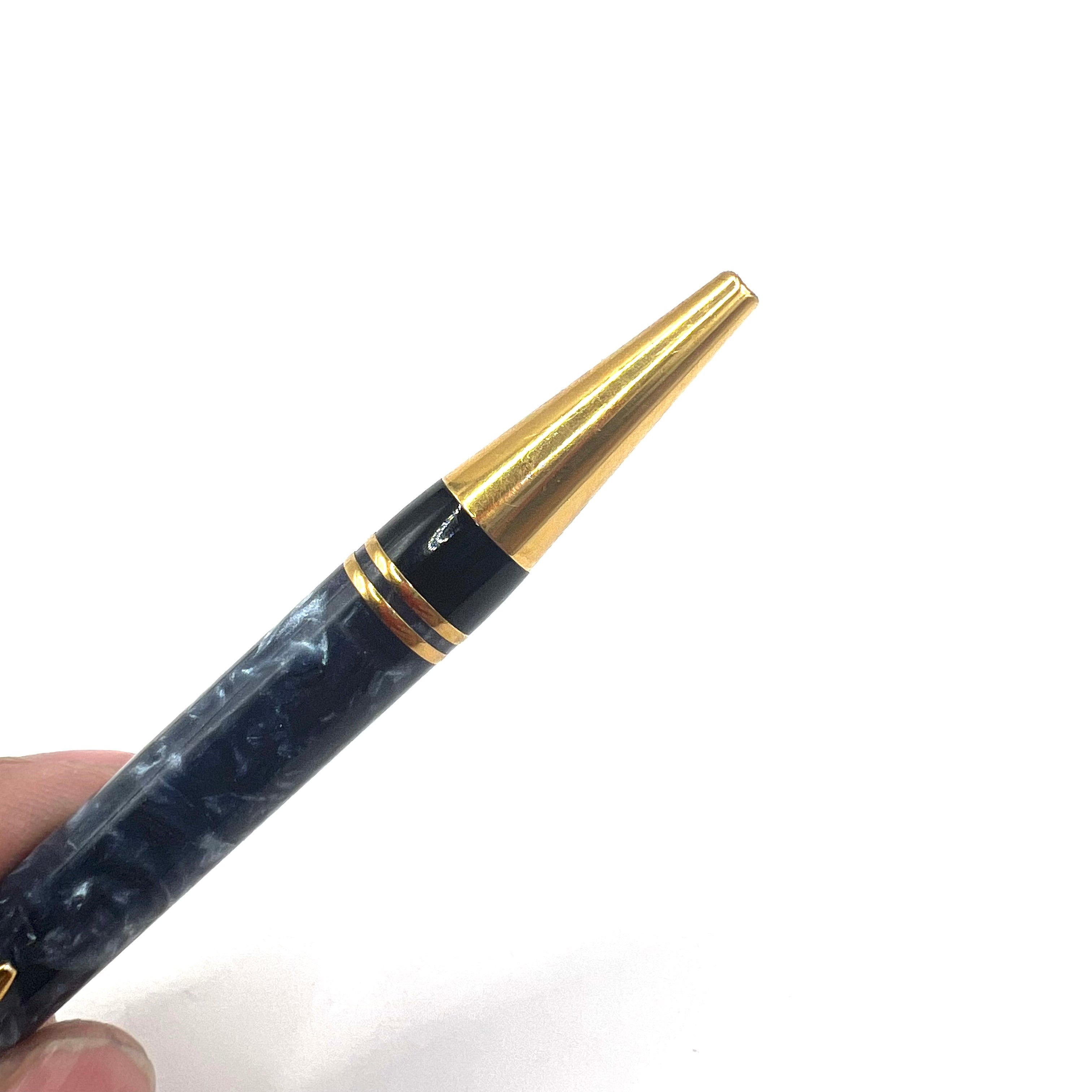 Parker Duofold Marble Blue Ballpoint Pen – Fountain Pen Hospital