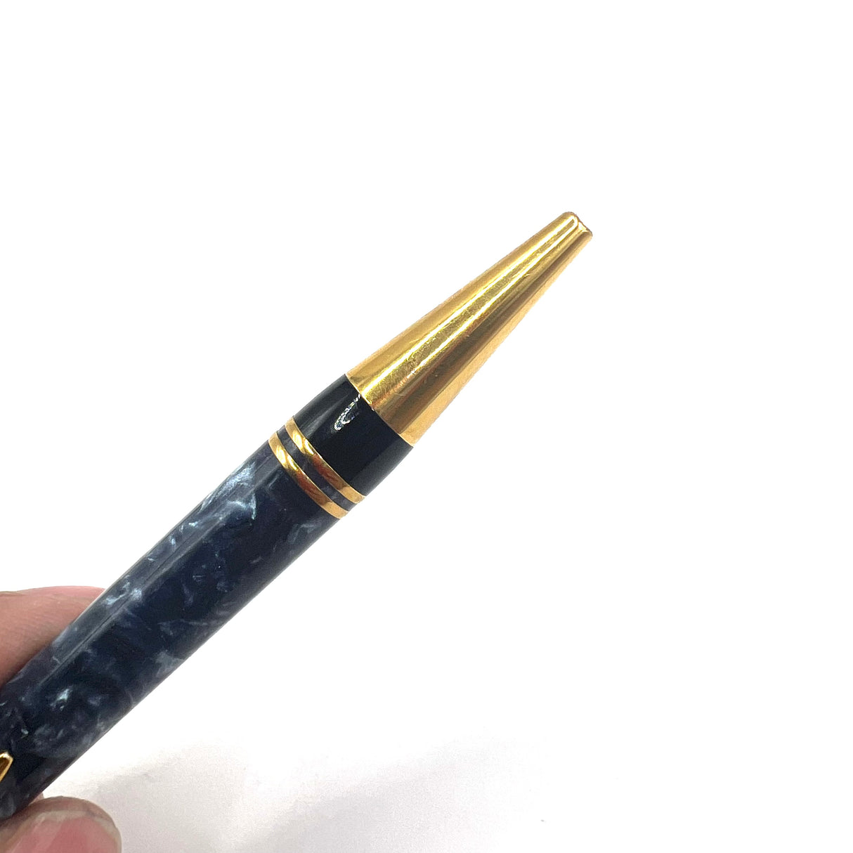 Parker Duofold Marble Blue Ballpoint Pen