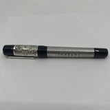 Delta Jubileum Sterling Silver Lever-Fill Limited Edition Fountain Pen - Medium 18kt Gold  Nib