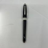 S.T. Dupont Orpheo (Largest Size) Black Laque de Chine  Fountain Pen - Medium 18kt Gold Nib
