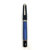 Pelikan M805 Black/Blue Striped Barrel Fountain Pen