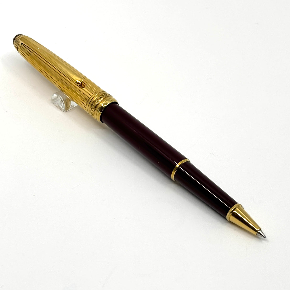 Montblanc Classique Doue Rollerball - Gold Vermeil Cap/Bordeaux Resin Barrel