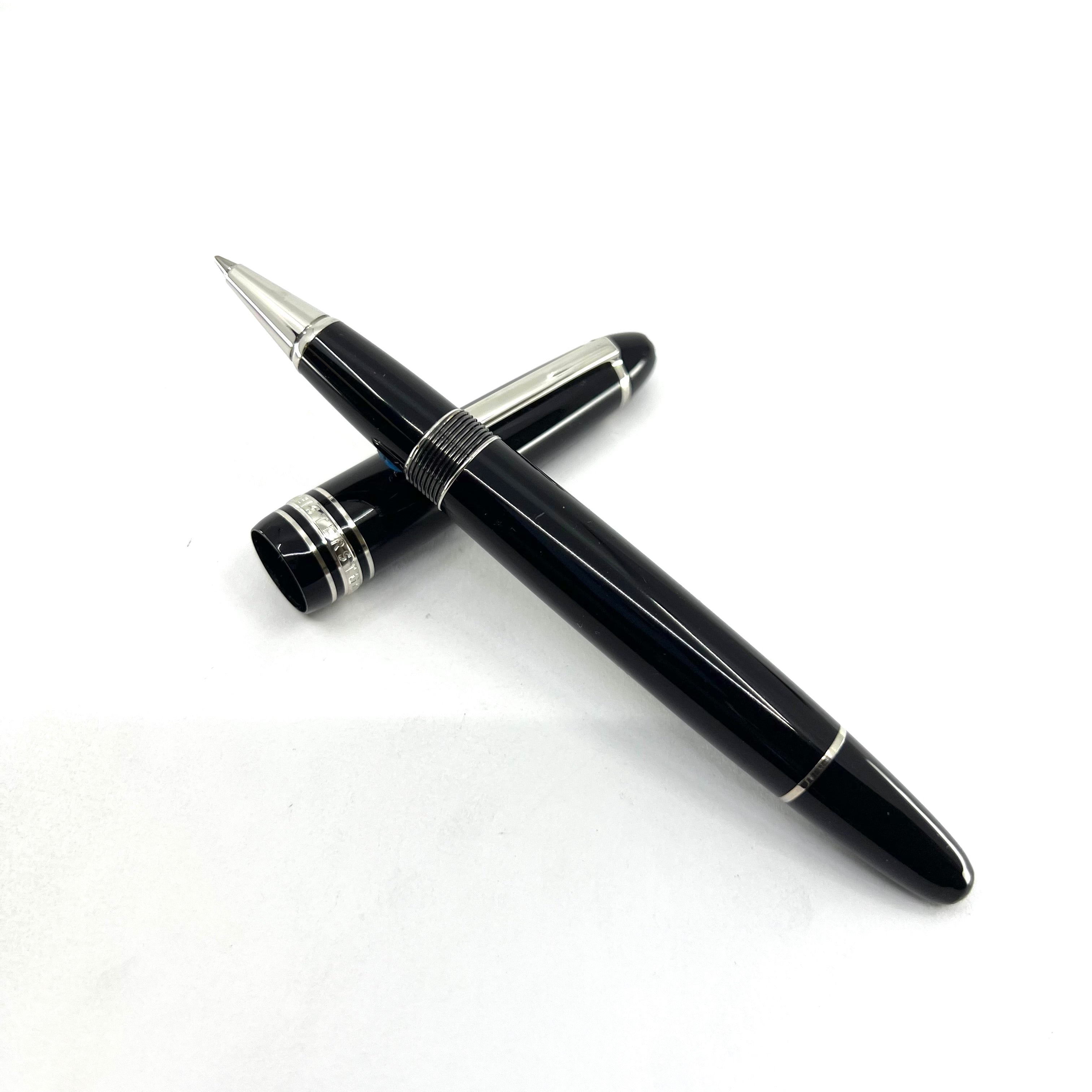 Montblanc Meisterstuck Platinum-Coated Black Resin LeGrand