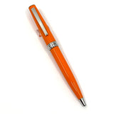 Montegrappa Armonia Orange Resin Ballpoint Pen - Platinum Plated Trim