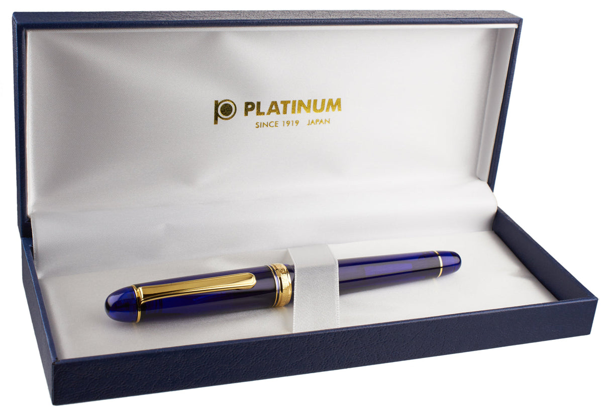 Platinum Chartres Blue Music Pen - nibs.com