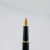 Waterman Paris Hemisphere Black lacquer - Set of 3 pens FP/BP/MP