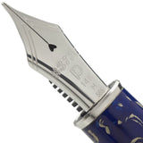 Platinum Celluloid #55 Karakusa Blue - nibs.com