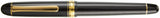 Platinum 3776 Century Black Gold Music Pen - nibs.com