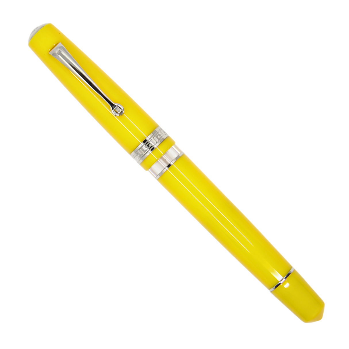 ASC Bologna Portofino Bespoke 2024 Giallo Rhodium Trim Fountain Pen