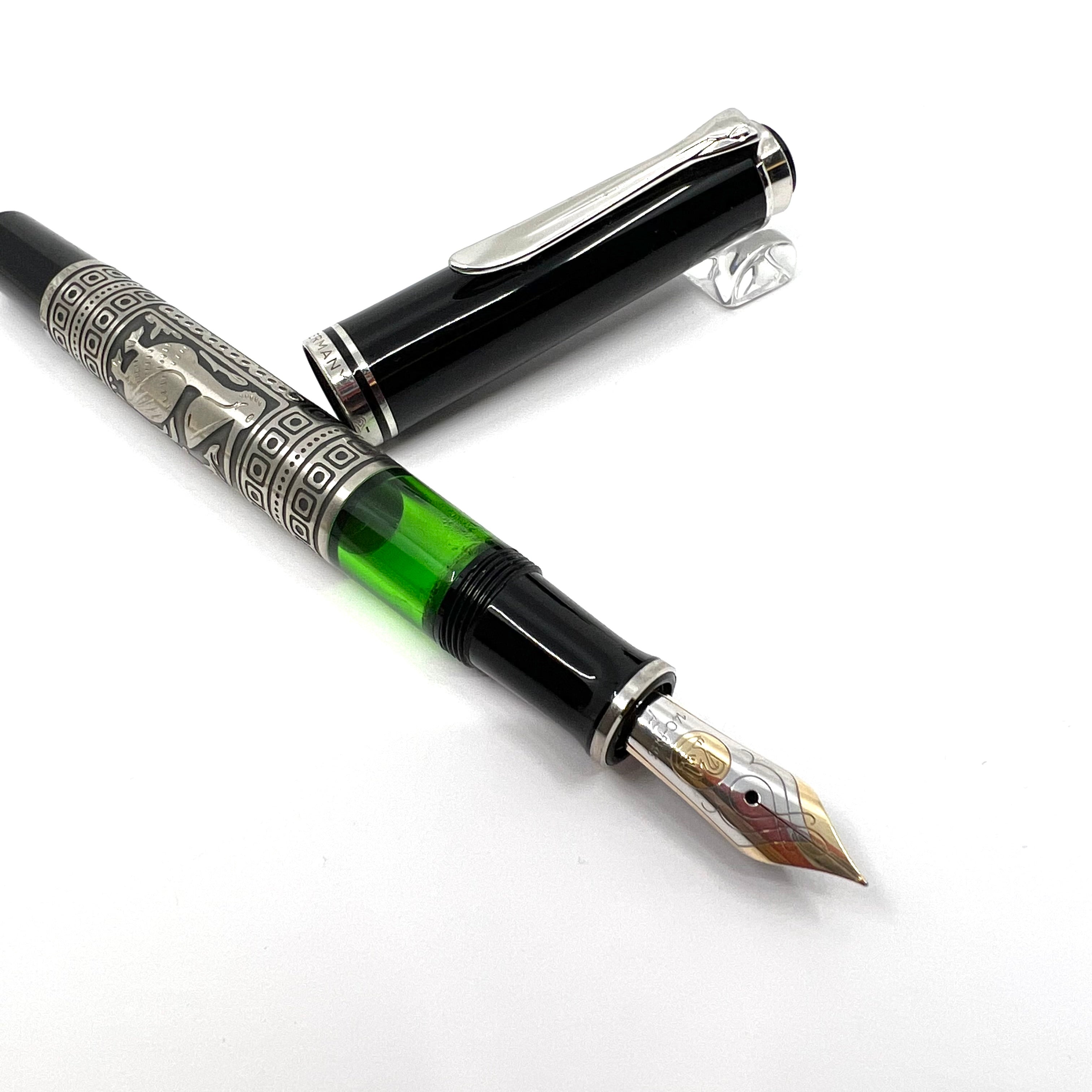 Pelikan M710 Toledo Sterling Silver Fountain Pen (M600 Size