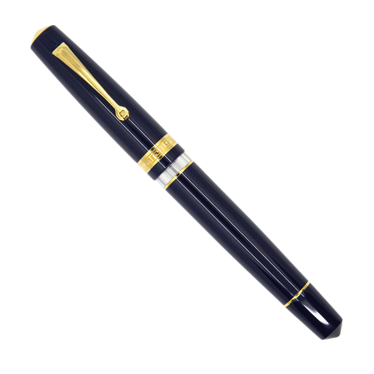 ASC Bologna Portofino Bespoke 2024 Blu Mare Gold Trim Fountain Pen