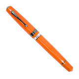 ASC Bologna Portofino Bespoke 2024 Arancio Grey Ruthenium Trim Fountain Pen