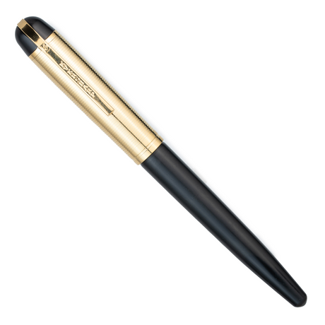Wahl-Eversharp Skyline Black Presentation Gold Cap - Fountain Pen