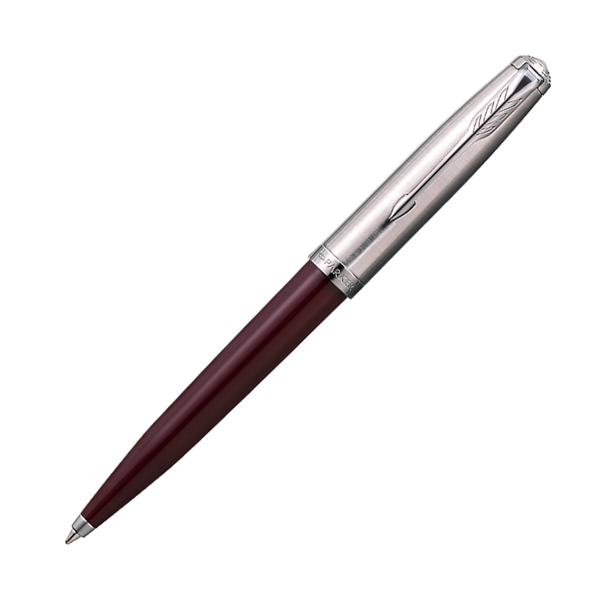 Parker 51 Burgundy & Chrome - Ballpoint