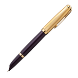 Parker 51 Deluxe Plum & Gold - Fountain Pen (18KT Nib)