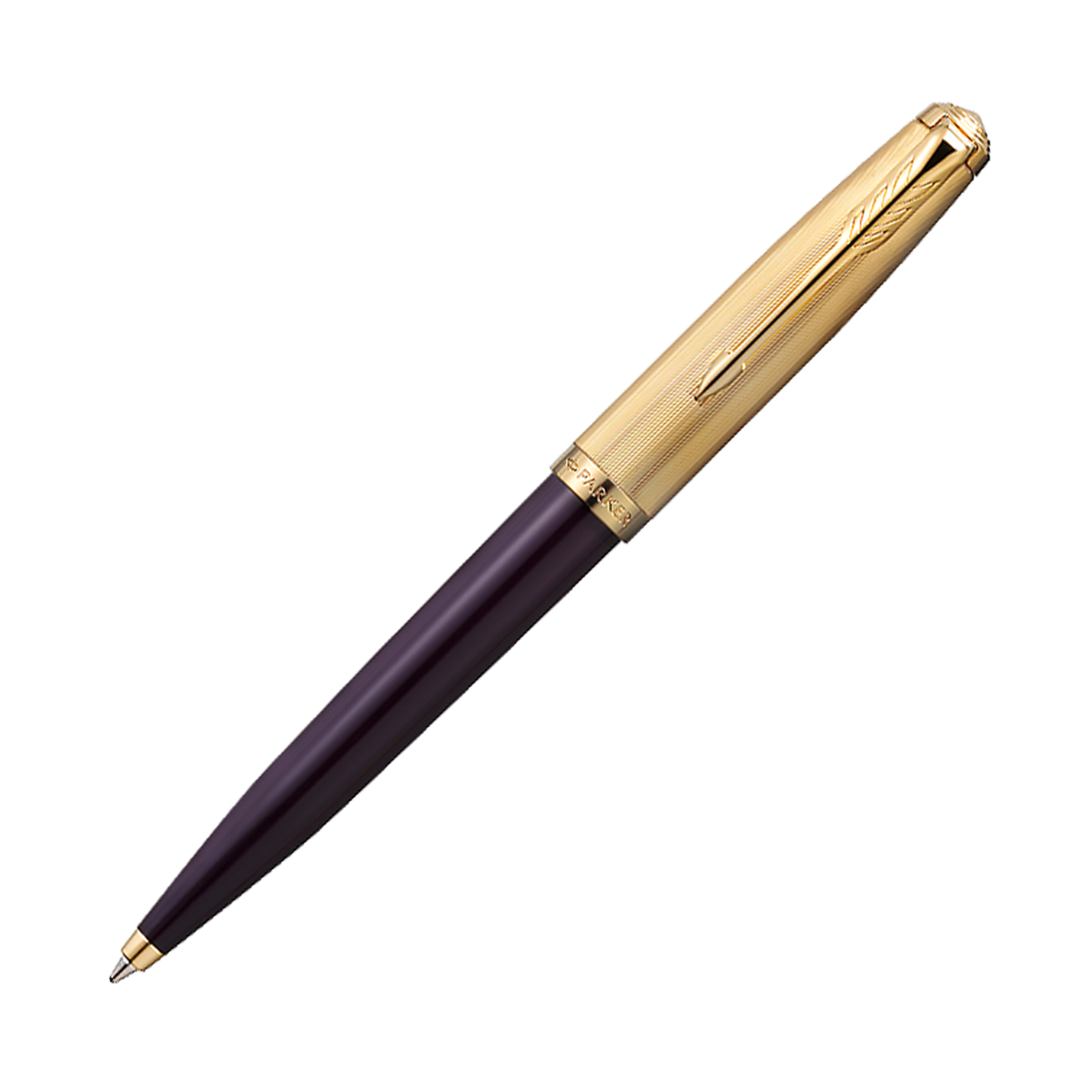 Parker 51 Deluxe Plum & Gold - Ballpoint – Fountain Pen Hospital