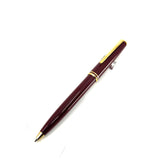 Montblanc "Classic" Burgundy Resin Ballpoint Pen - 1980s