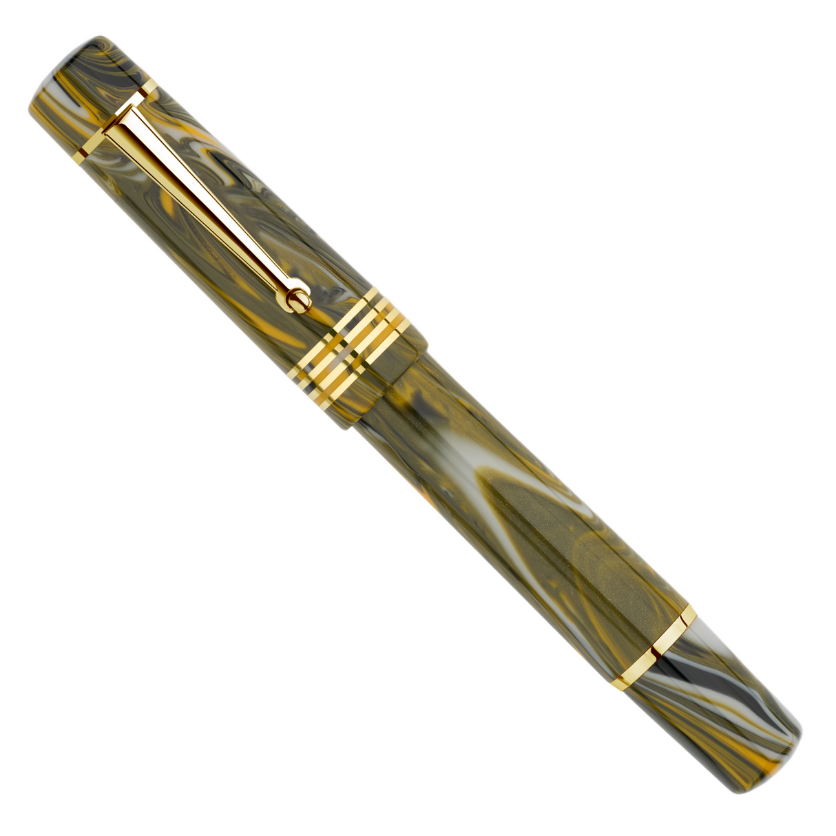 Delta Neo Gallery Marigold Gold Trim Fountain Pen