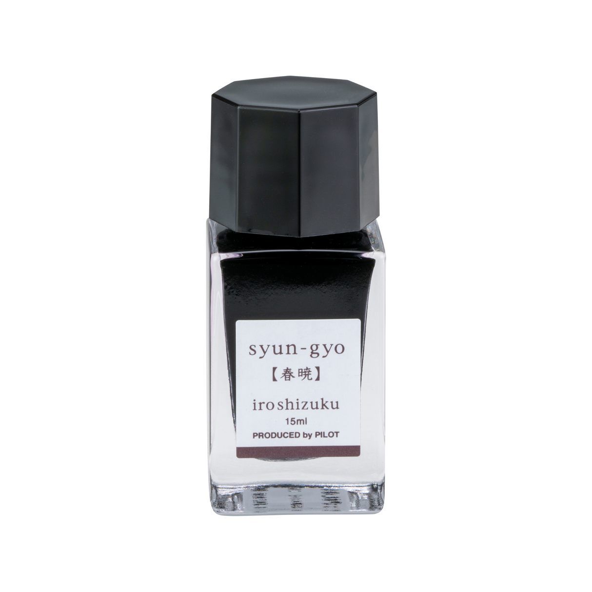 Syun-gyo, Red/Black Spring Dawn Iroshizuku Ink (15 ml) by Pilot