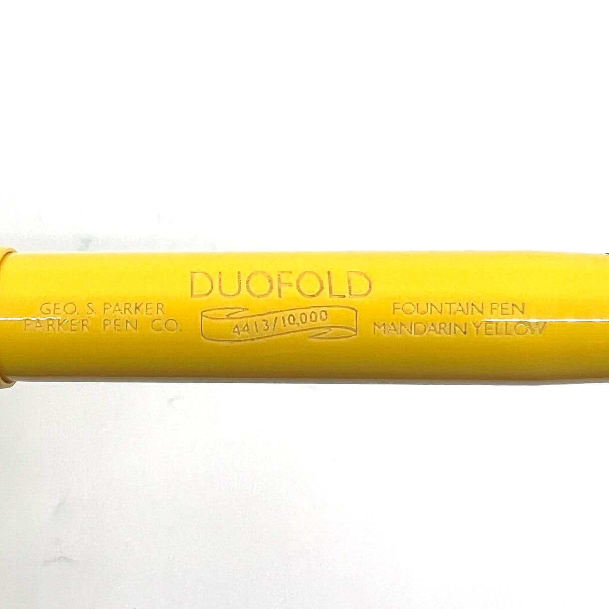 Parker Duofold Centennial Mandarin Yellow Limited Edition Fountain Pen (1995)