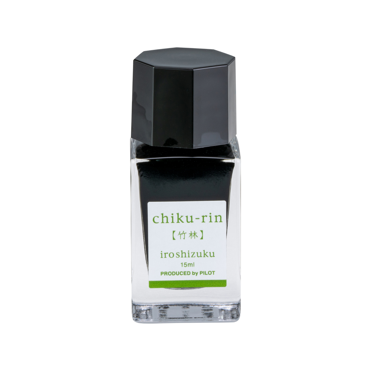 Chiku-rin, Green Bamboo Forest Iroshizuku Ink (15 ml) by Pilot