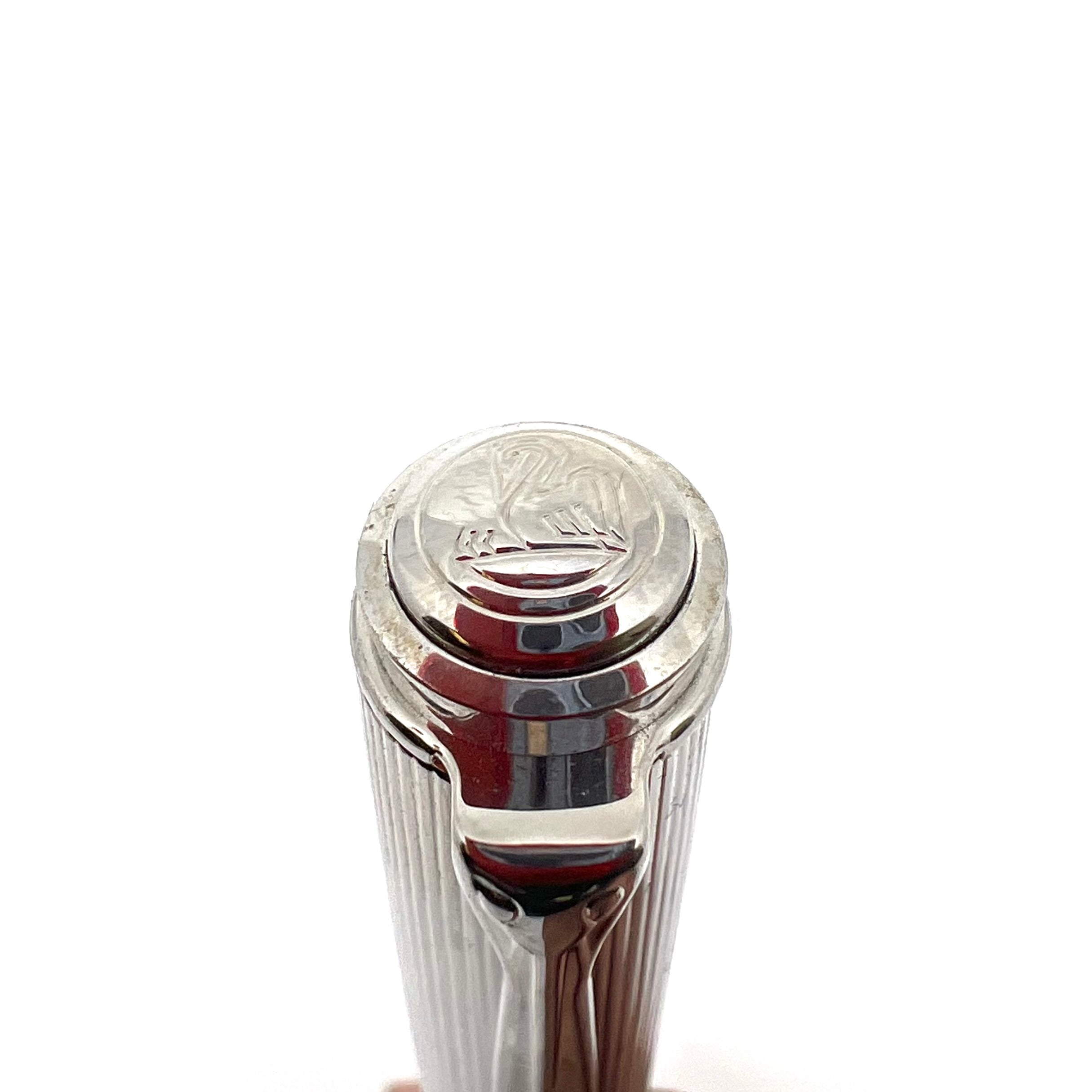 Pelikan M730 Souveran Sterling Silver & Black Fountain Pen