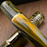 Delta Neo Gallery Marigold Gold Trim Fountain Pen