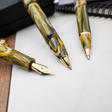 Delta Neo Gallery Marigold Gold Trim Fountain Pen