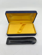 Waterman LeMan 100 Black Fountain Pen - Medium 18kt Gold Nib