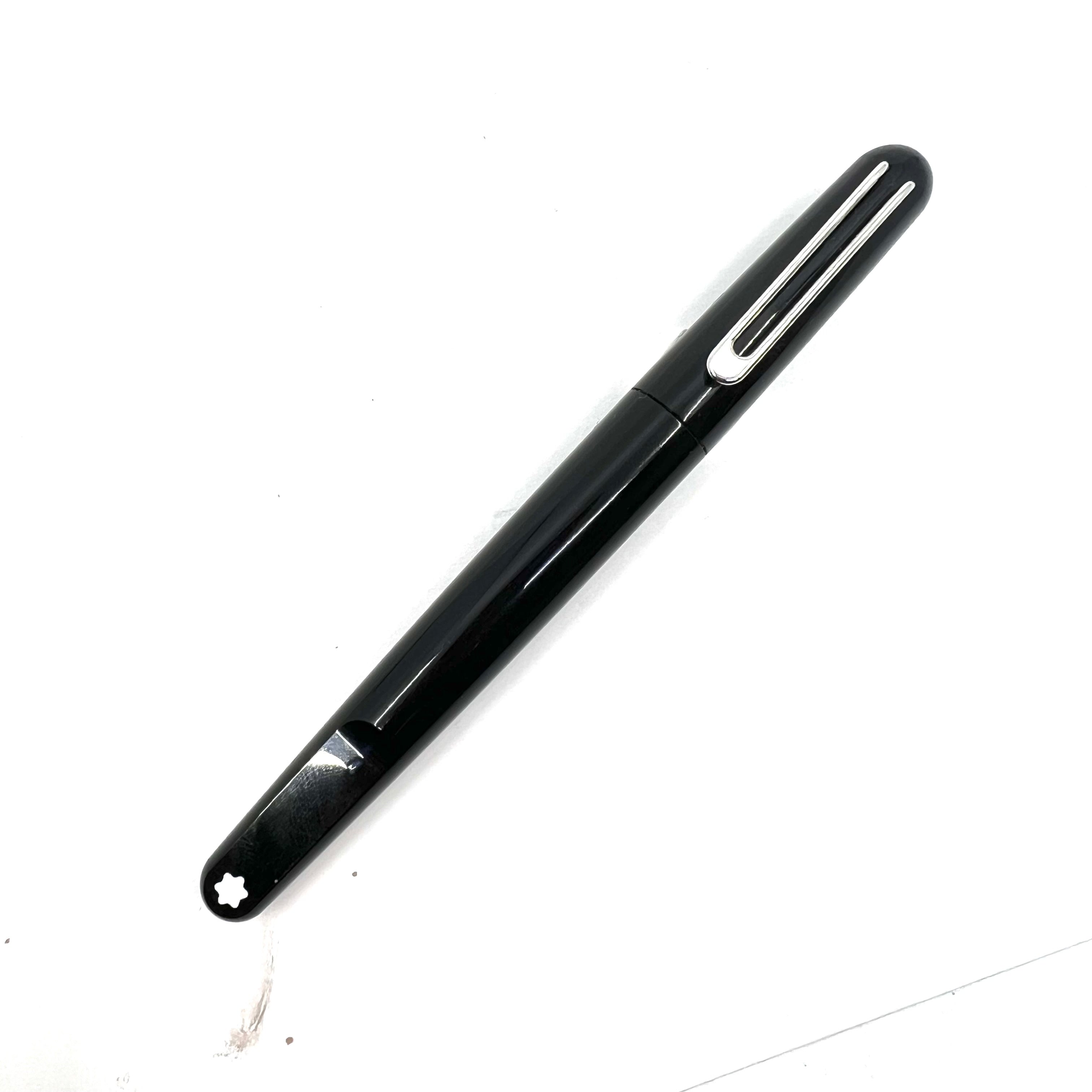 Montblanc M by Marc Newson Glossy Black Rollerball – Fountain Pen