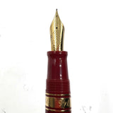 OMAS Francisco de Goya Tuscan Red Facetted Limited Edition Fountain Pen