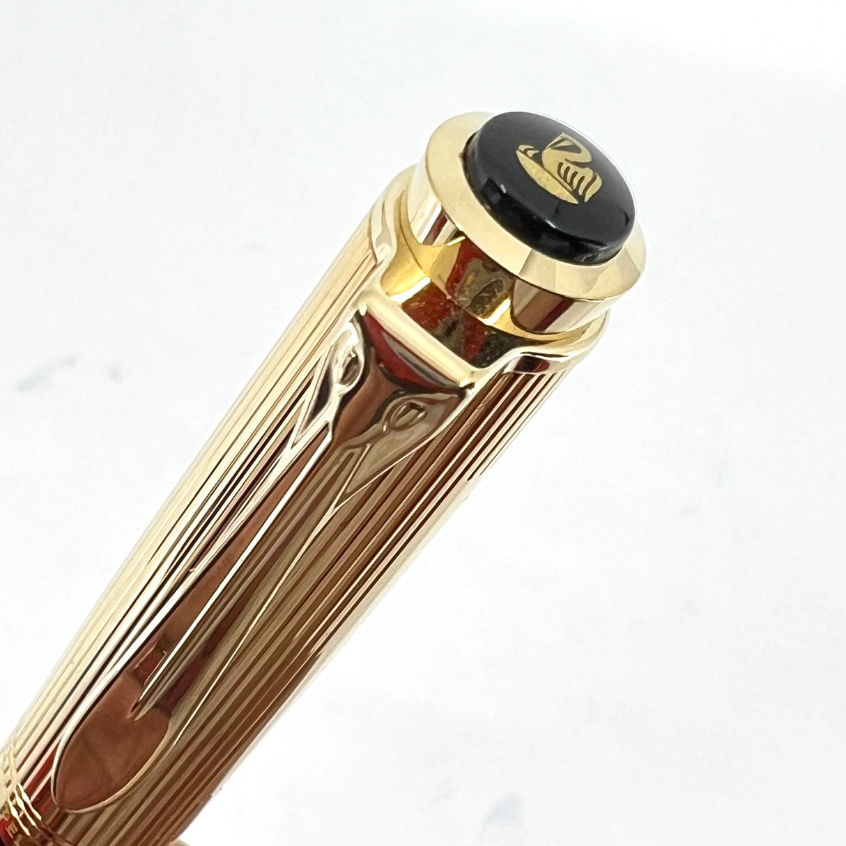 Pelikan K350 Gold Vermeil Cap Ballpoint Pen