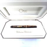 OMAS Original Style Arte Italiana Arco Bronze Celluloid Paragon Fountain Pen (1997) - Broad 18kt Gold Nib