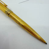 Montblanc Solitaire Pinstriped Gold Vermeil #164 Ballpoint Pen