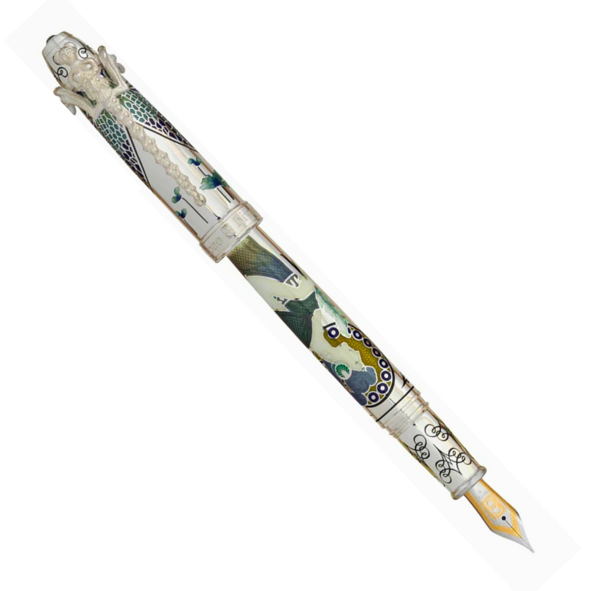 David Oscarson 25th Anniversary Translucent Onyx Fountain Pen