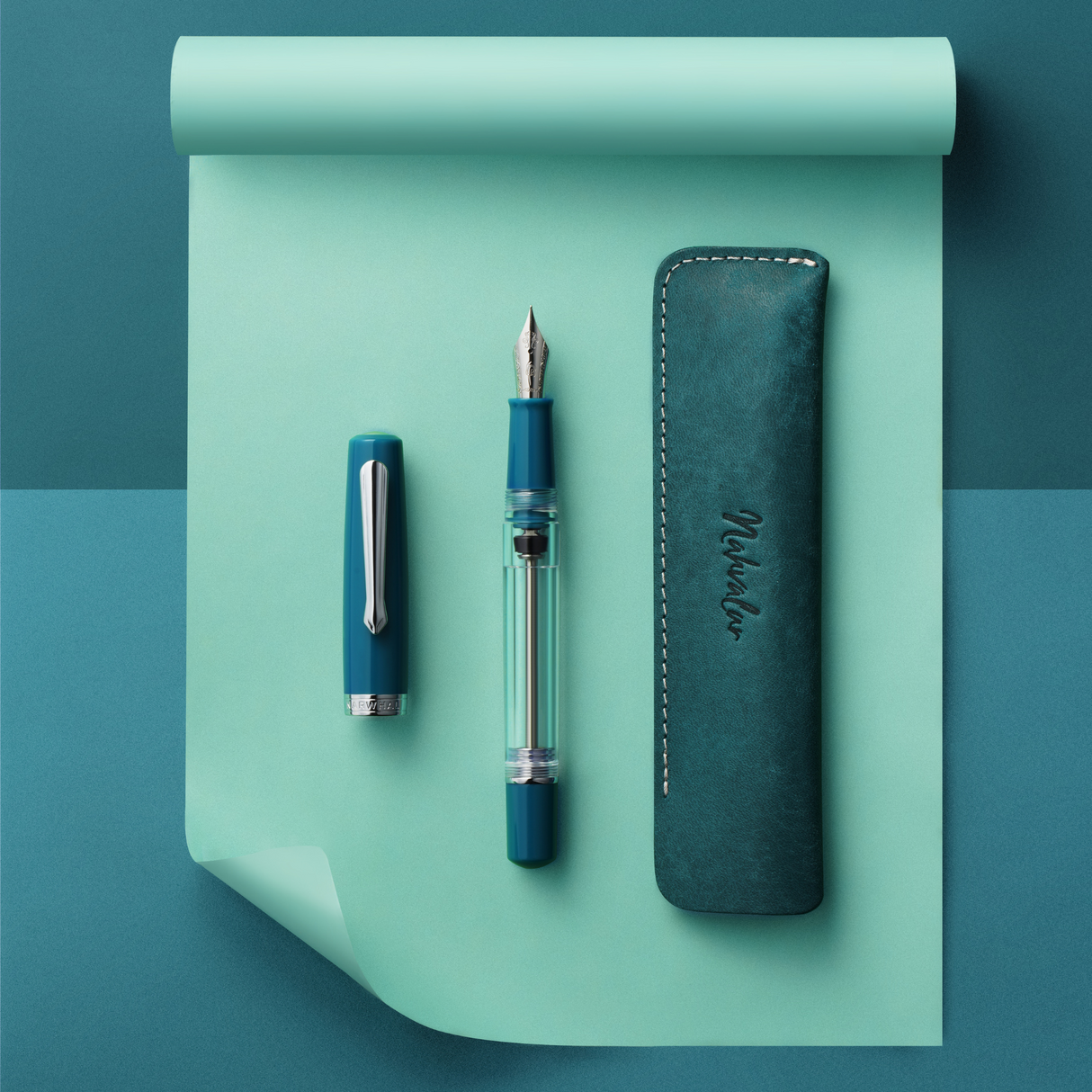 Nahvalur Original Plus Aquamarine - Fountain Pen