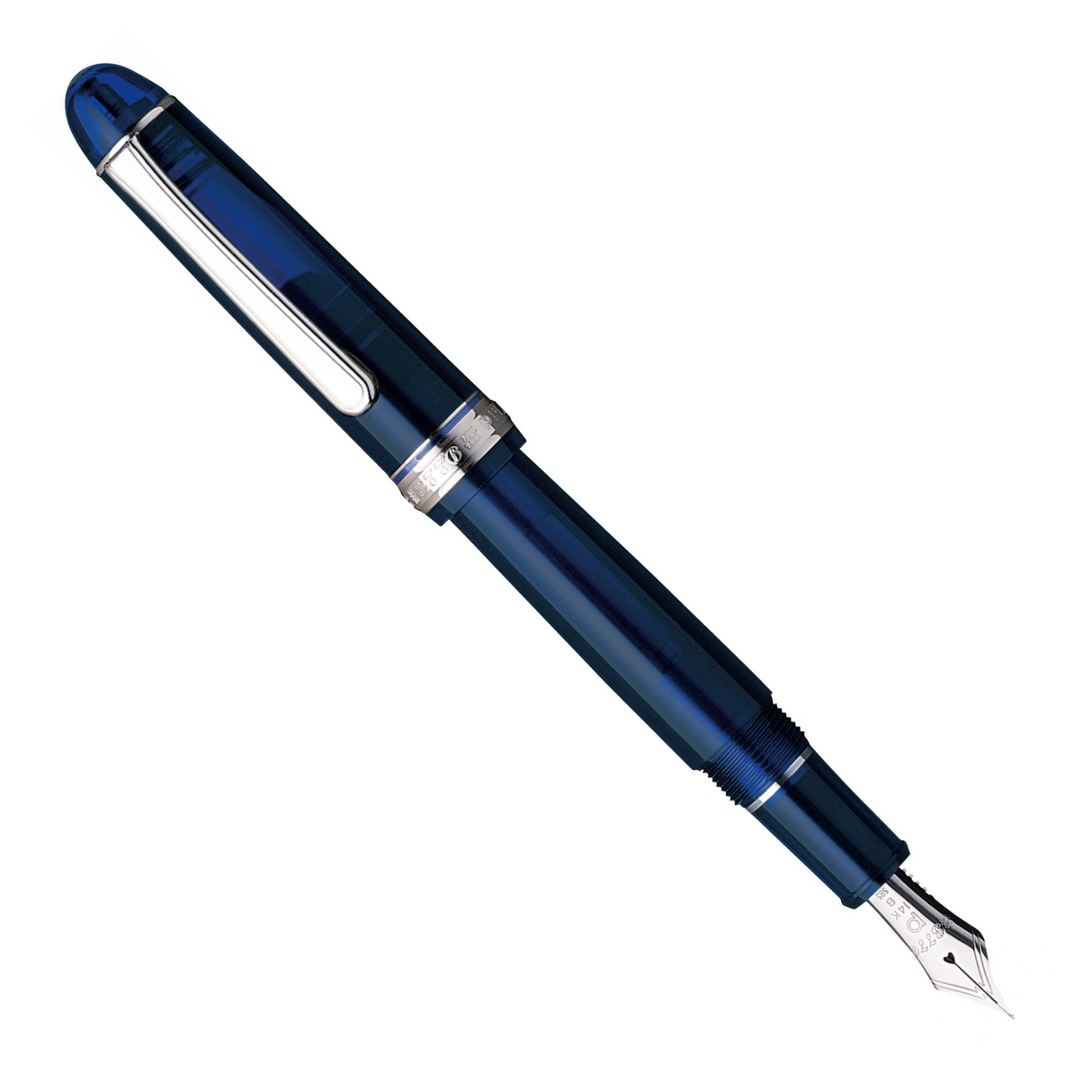Platinum 3776 Century Chartres Blue CT - Fountain Pen
