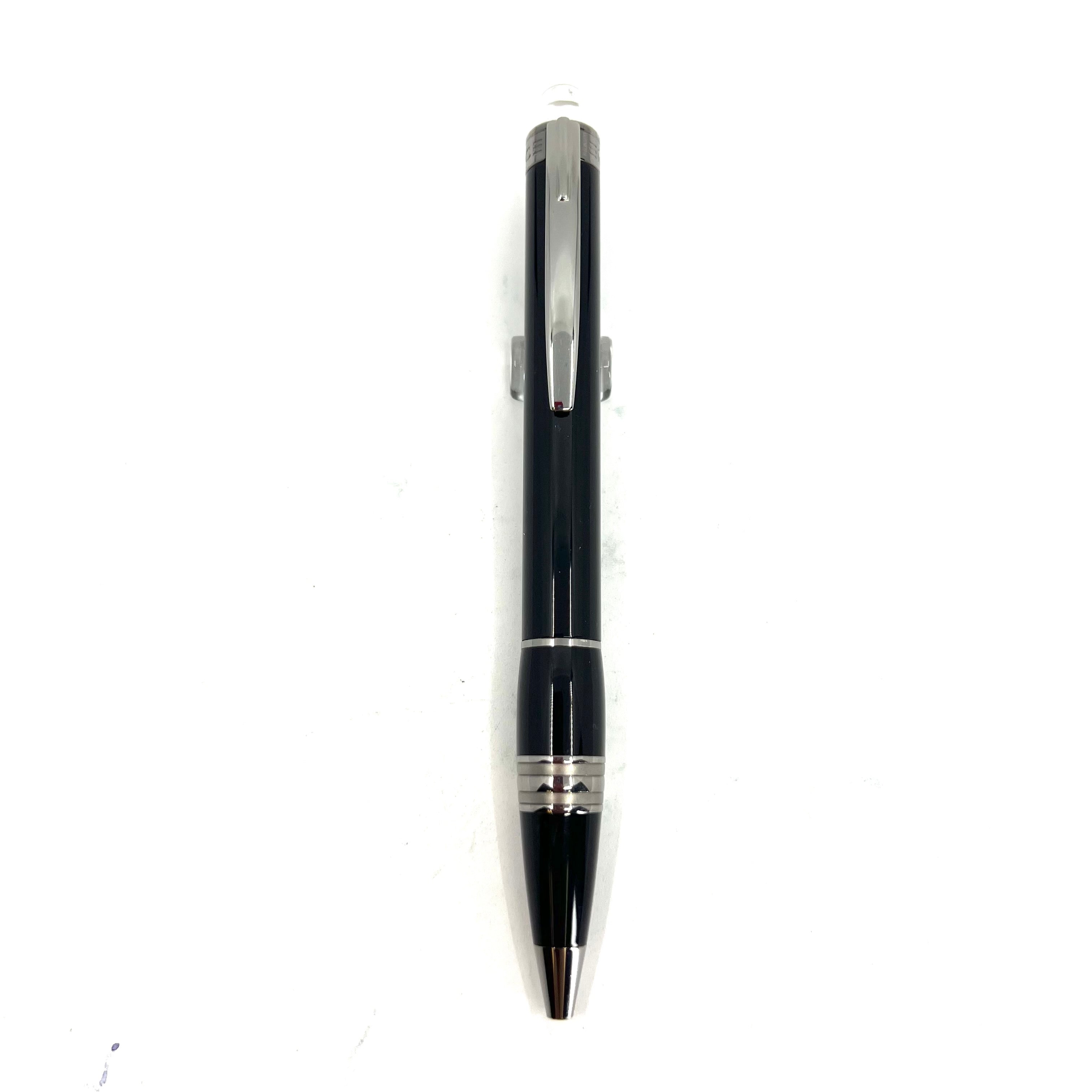 Montblanc Starwalker Black Resin Ruthenium Trim Ballpoint Pen