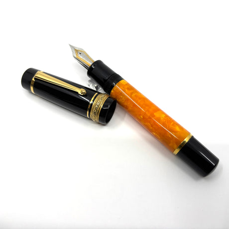 Delta Oversized DolceVita Vermeil Trim (Gold Plating Over Sterling Silver) Fountain Pen