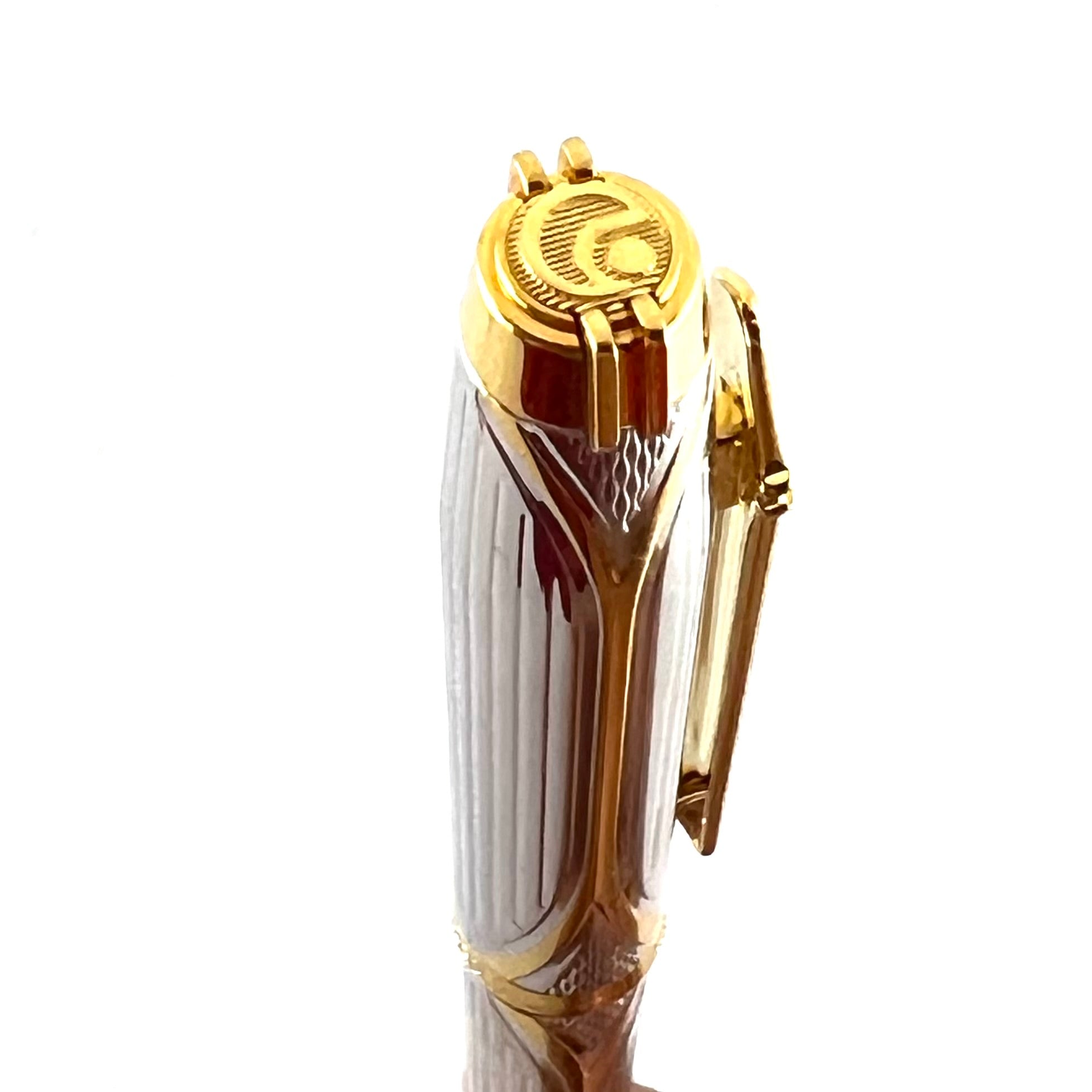 Elysee Pathenon Bi-Colour Platinum & Gold Plated Ballpoint