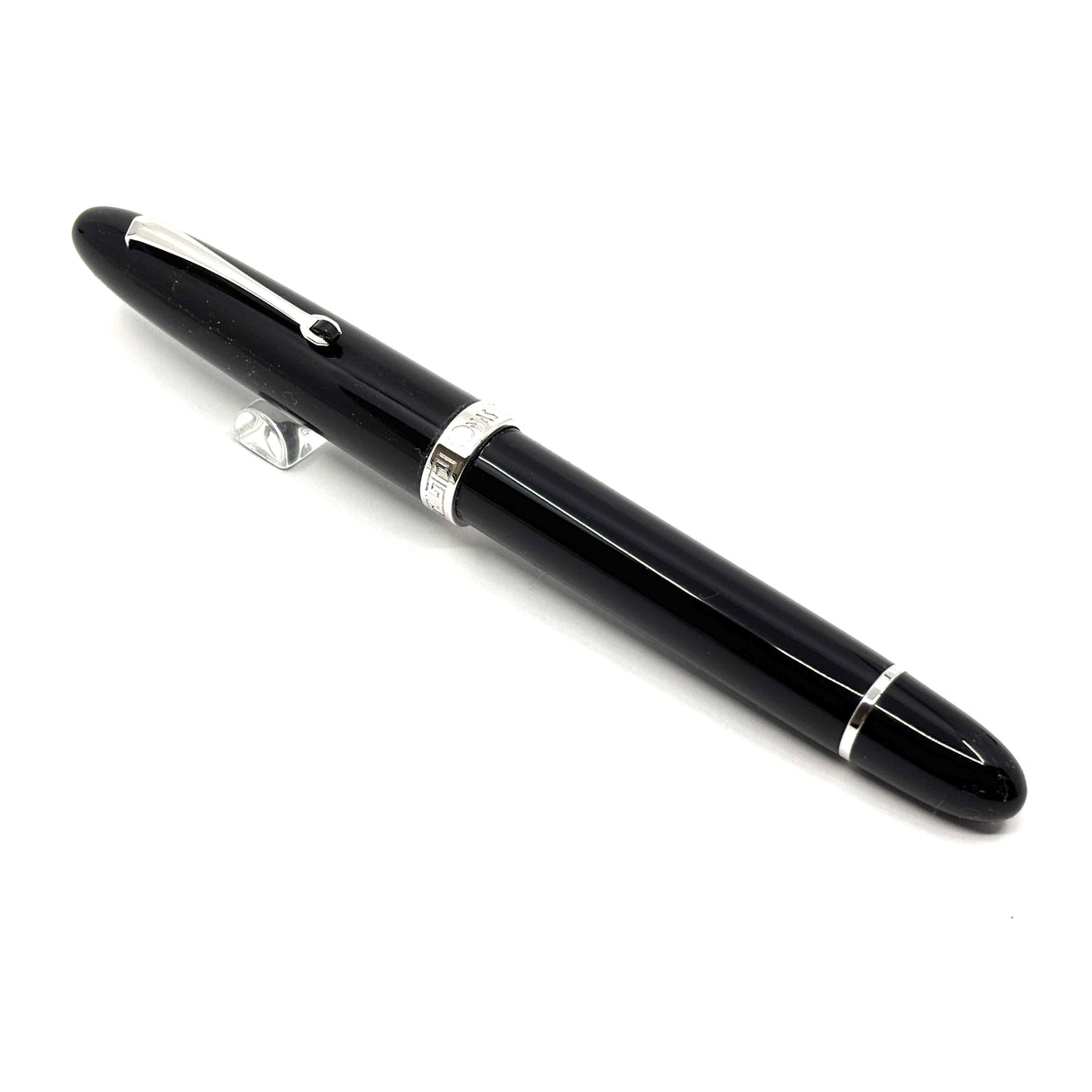 OMAS Ogiva Black  Fountain Pen with High Tech Trim