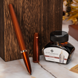 Diplomat Viper Brown Fountain Pen