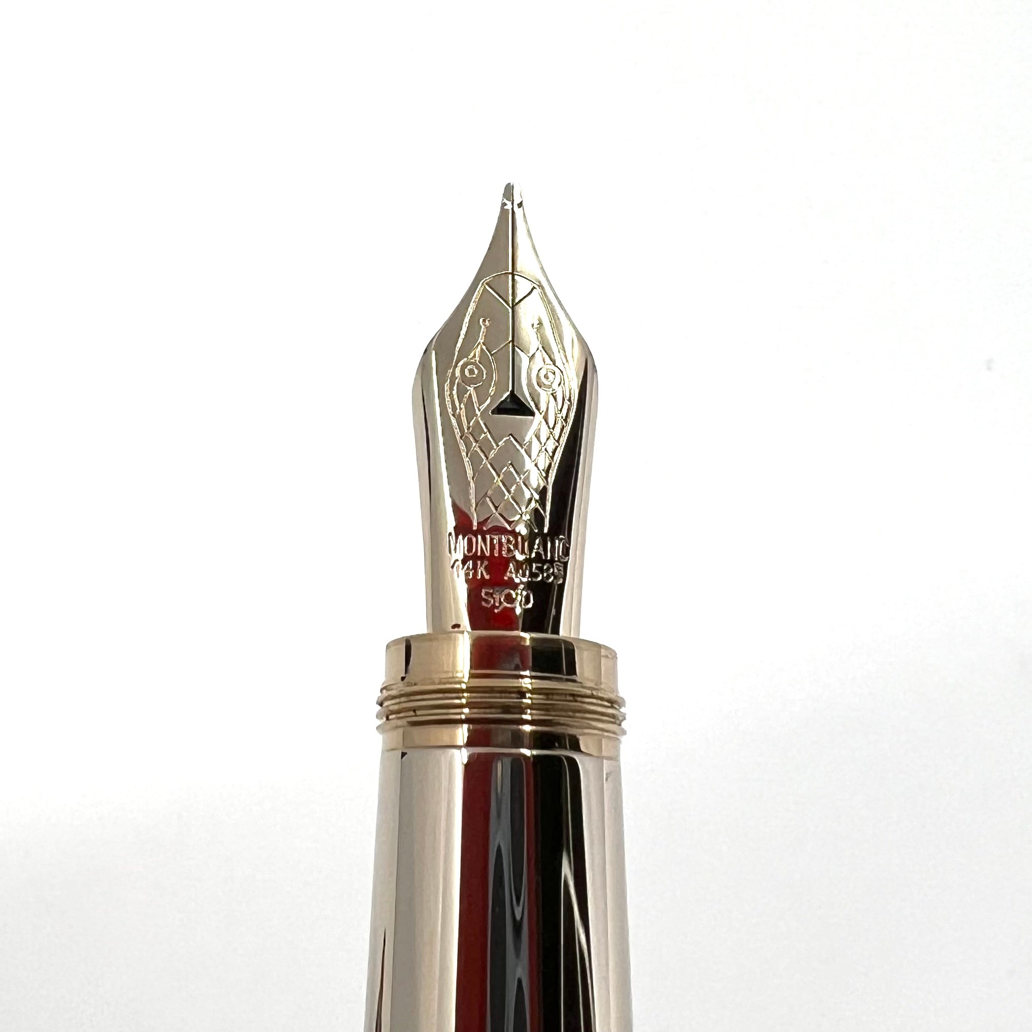 MONTBLANC Rouge et Noir FP 字幅F Montblanc Heritage Rouge et Noir 