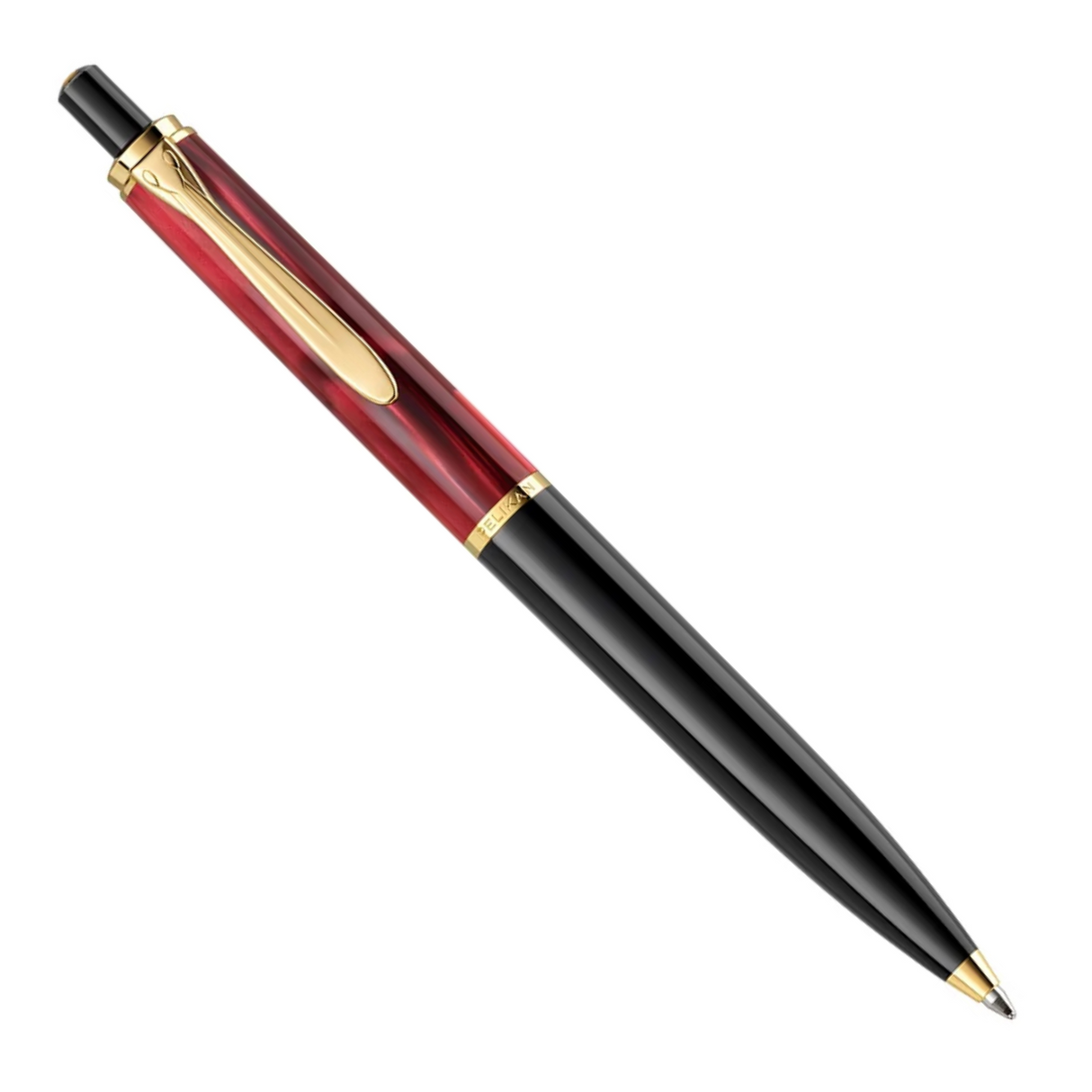 Pelikan K200 Red Marbled Ballpoint Pen