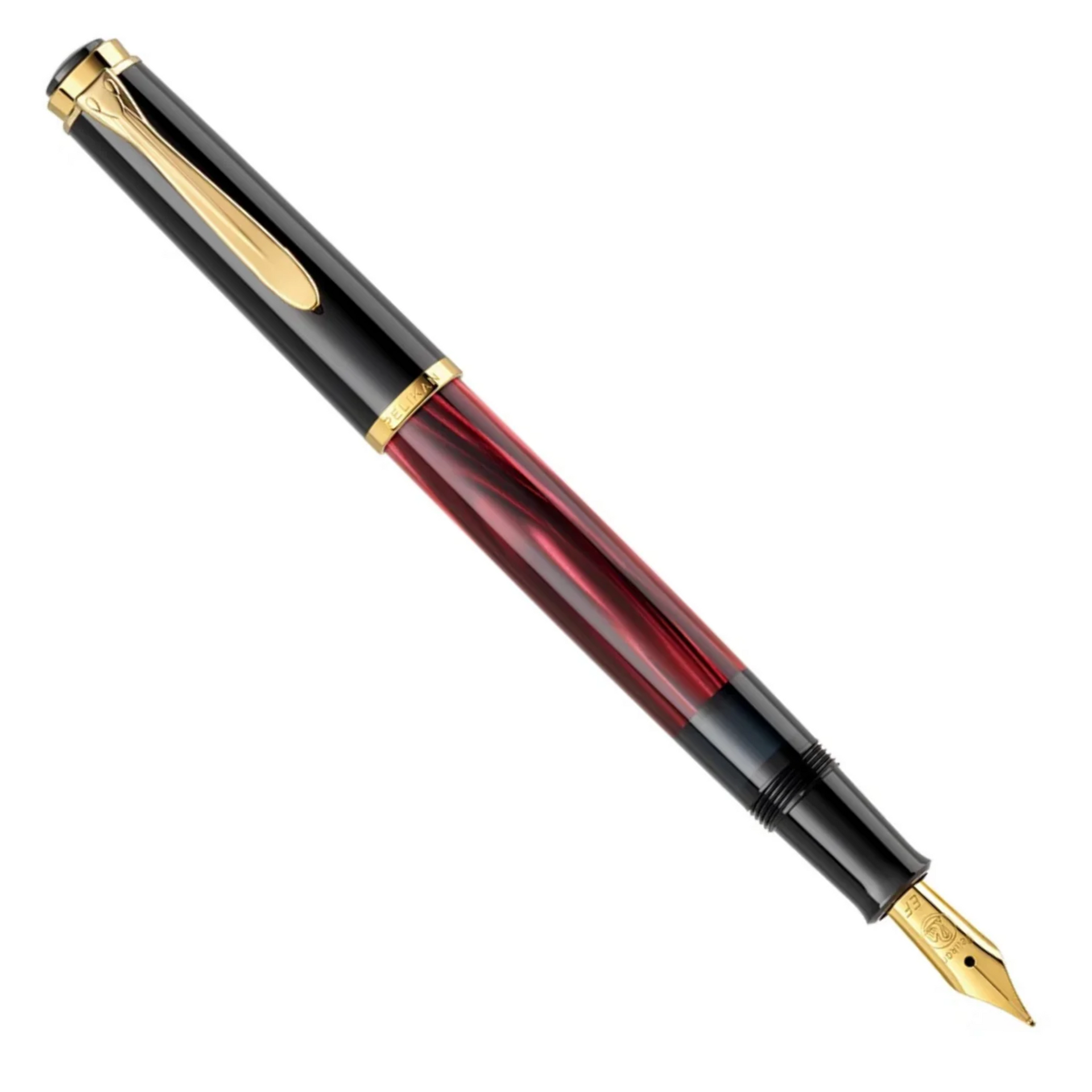 Pelikan M200 Red Marbled Limited Edition - Fountain Pen – Fountain