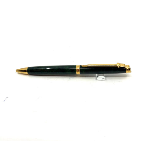 Caran D'ache Leman Green Marbled Ballpoint Pen