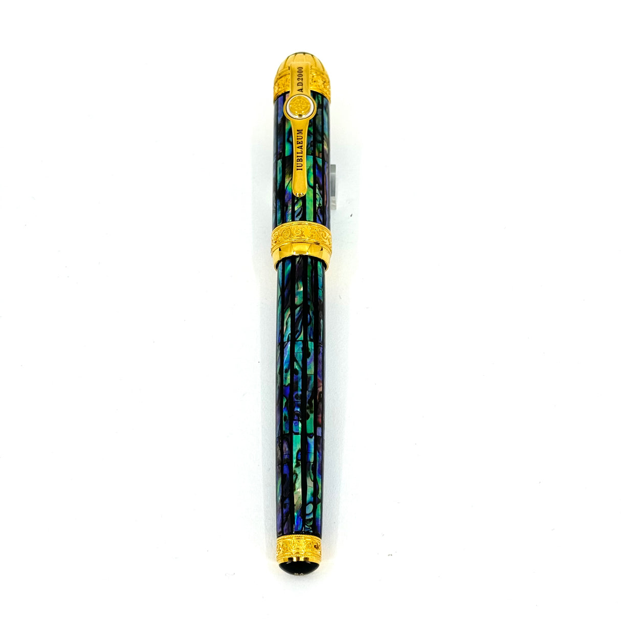 Namiki Limited Edition A.D. 2000 Raden Jubilee A D 2000 Fountain Pen-Medium 18kt Gold Inlaid Nib