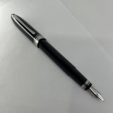 OMAS Blue/Black #360 Triangulated Fountain Pen - Medium 18kt Gold Nib