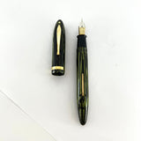 Sheaffer Senior Balance Green Striated Fountain Pen